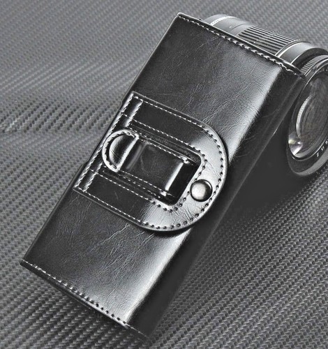 For Samsung Galaxy A7 Genuine Leather Belt Loop Clip Loop Carry Case Cover Pouch - Picture 6 of 8