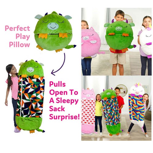 Happy Nappers Kid Birthday Gift Bag Children Sleeping Blanket Winter Fluffy Warm - Picture 4 of 23