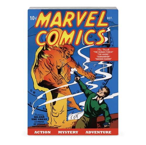 1 troy oz Silver Proof/Coloured Bar MARVEL COMICS #1 - Picture 3 of 4
