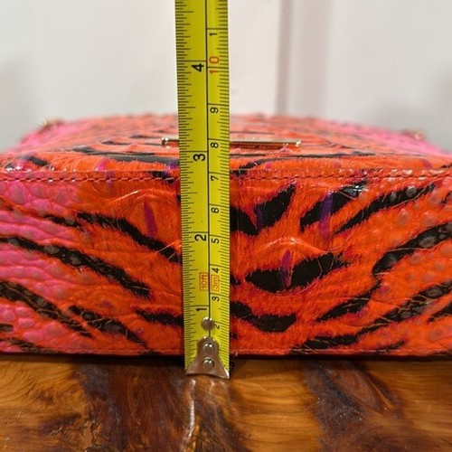 NEW Brahmin Katie Pink Feline Ombre Melbourne Crossbody - Picture 13 of 16