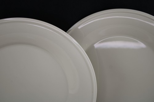 New Lenox Dimension Ivory Set 5 Luncheon Plates 9 3/8" A - Picture 2 of 4