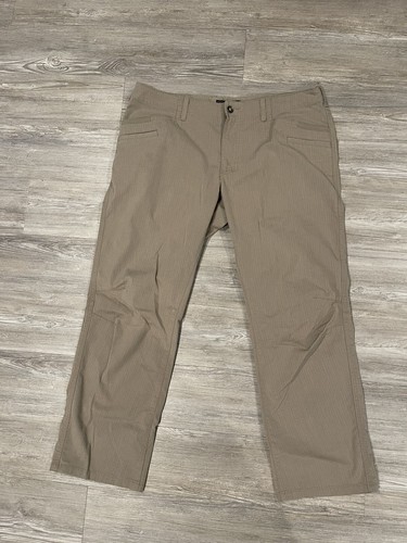 5.11 Tactical Series Pants Mens 38x30 Beige Straight Leg Flexible Waist Chinos - Picture 1 of 3
