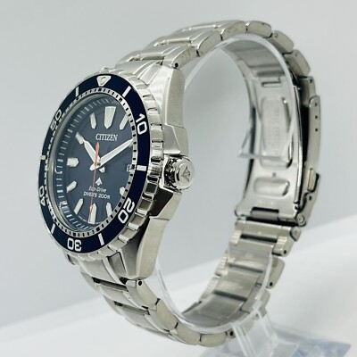 Citizen Men's Eco-Drive Promaster Diver Blue Steel 20ATM 45mm
