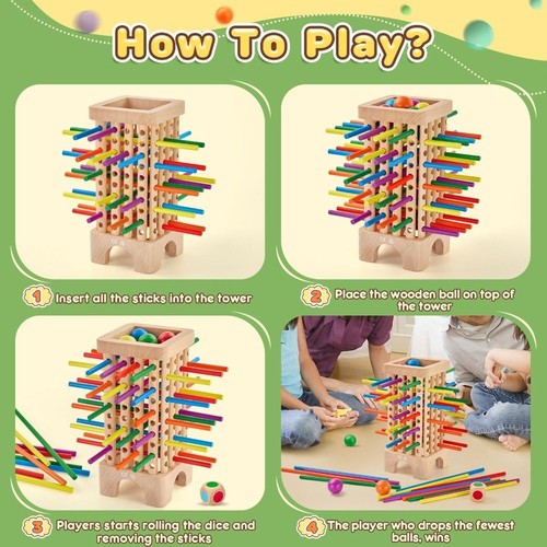 Thinking Training Montessori Board Game for 4-6 Years Old - Picture 4 of 8