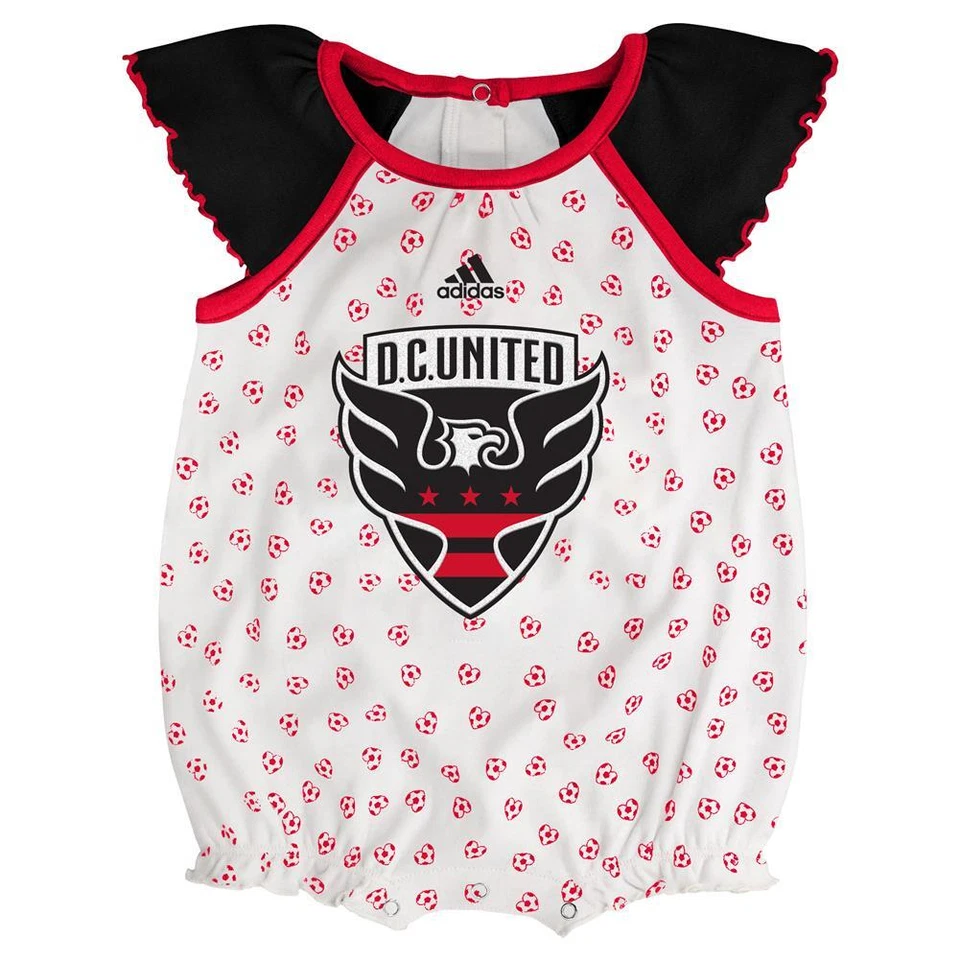 Conjunto de macacão infantil Adidas Baby DC United - Imagem 2 de 3