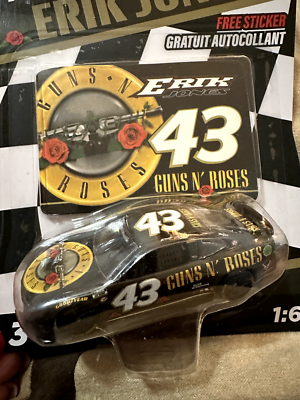 No204ミニカー1/18箱ありRICKO  507 1956 Erik Jones #43 Guns N Roses NASCAR Authentics Diecast Car 1/64
