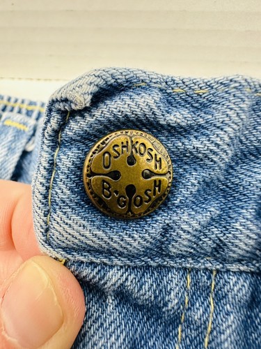 Vintage OshKosh B’gosh Boys Kids Denim Jeans Size 6 S Blue 90s Y2K - Picture 2 of 5