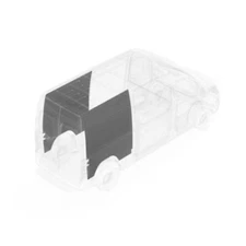 Legend 124-114-2613HR2 DuraTherm Wall Liner Dual Side Doors Textured Grey