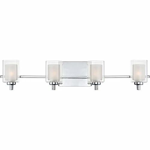Quoizel KLT8604CLED 4-Light Kolt Bath Light in Polished Chrome - Picture 1 of 9