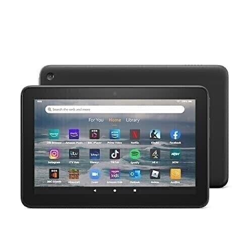 Amazon Fire 7 Tablet 16GB in Schwarz - 9. Generation - Bild 1 von 2