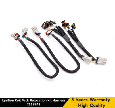 Ignition Coil Pack Relocation Kit Harness Extension 2558948 For LS1 LS6 LSX D580
