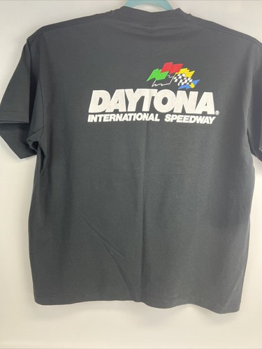 Vintage Daytona Speedweek Shirt Mens XXL Black 1995 Nascar 90's Racing - Picture 6 of 13