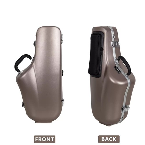 Estuche para saxofón alto Crossrock | Carcasa rígida moldeada ABS correa desmontable - Imagen 1 de 26