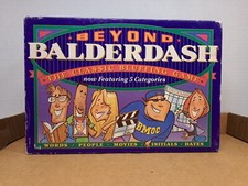 BEYOND BALDERDASH Board Game  in COMPLETE 1995 VINTAGE Box As Is Condition