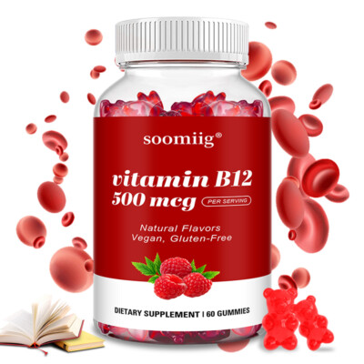 B12 Gummy candies | Enhance concentration and memory - Vegan, Gluten-Free