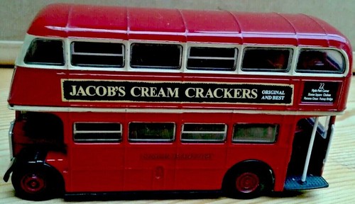 No 22 VINTAGE DOUBLE DECKER BUS London Transport Chelsea Corgi Original Mint 1.7 - Picture 2 of 4