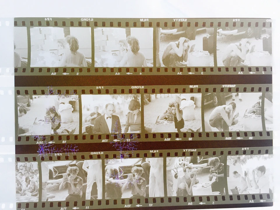 LOT 1500 photo amateur sur négatif 35mm France scènes de rue paysage c.1980 - Photo 4/4