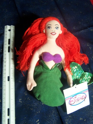 DISNEY’S THE LITTLE MERMAID BEANIES. SET OF 4. - Picture 9 of 10