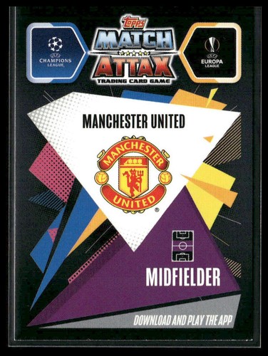 Donny van de Beek #SI3 2020-21 Topps Match Attax UEFA Signature Style - Picture 2 of 2