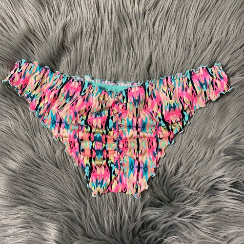 Shade & Shore Womens Bikini Bottom Swimsuit Sz M Multicolored #1076 - Picture 2 of 6