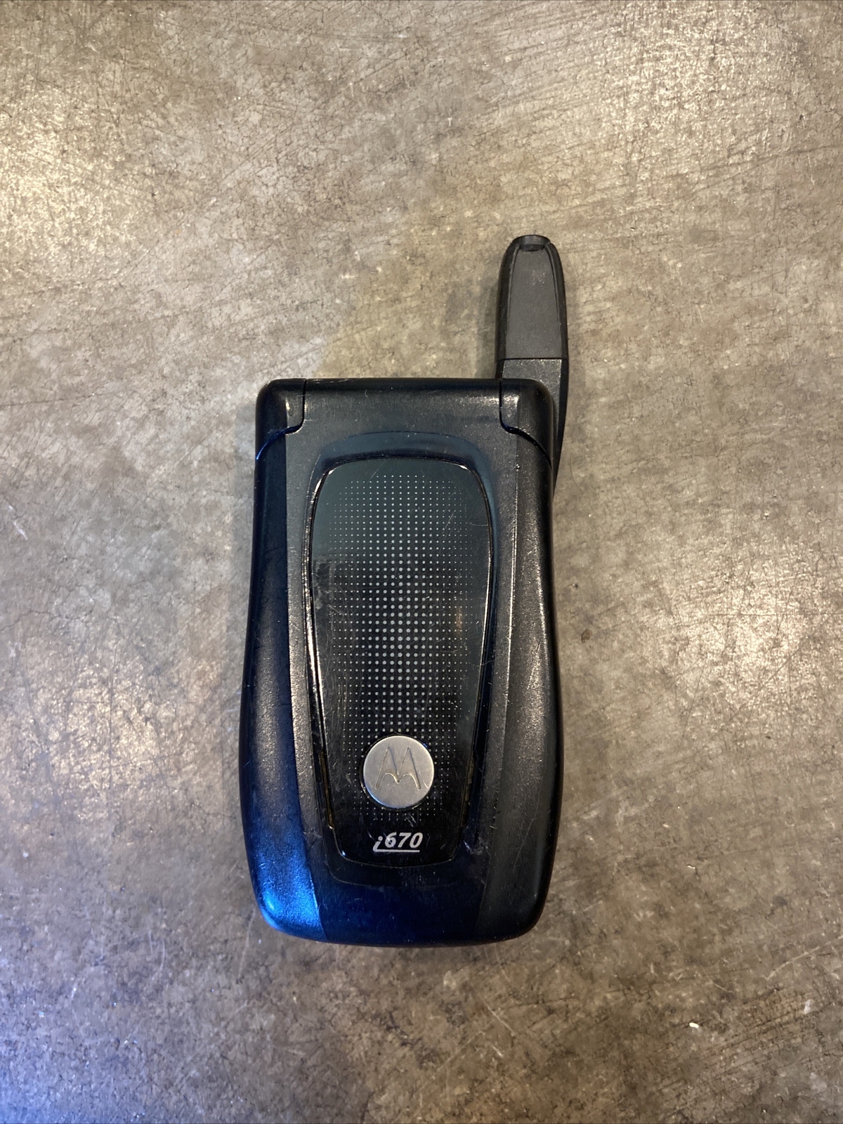 Motorola i670 (Nextel) Black Flip Phone eBay