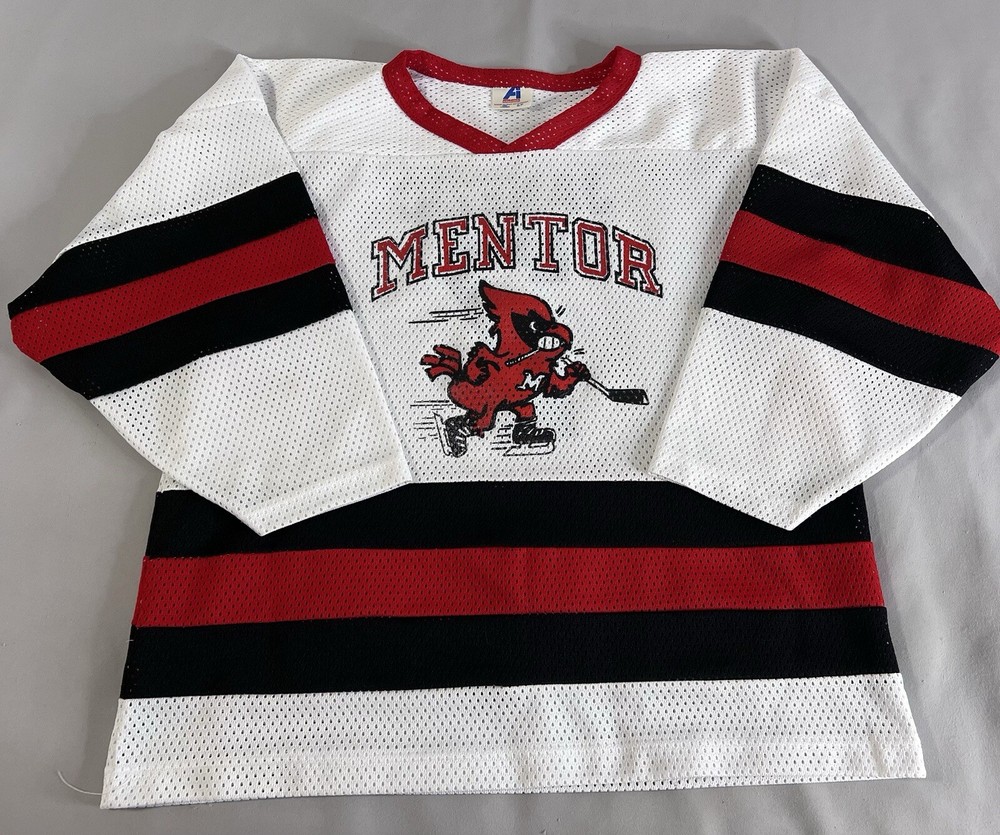 Vintage Athletic International Hockey Jersey  Athletic Athletic Sz Large Mentor