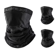 Thermal Face Mask Scarf Neck Warmer Tube Face Cover Head Wraps Bandana Balaclava