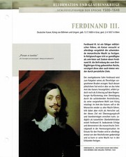 Ferdynand III. - Cesarz Niemiecki, król Węgier i Czech karta informacyjna