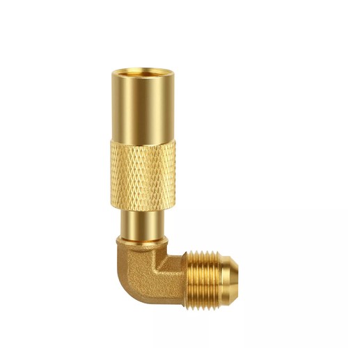 Propane Elbow Adapter With 3/8" Male Flare Connection Brass Elbow Adapter AU - Picture 9 of 12