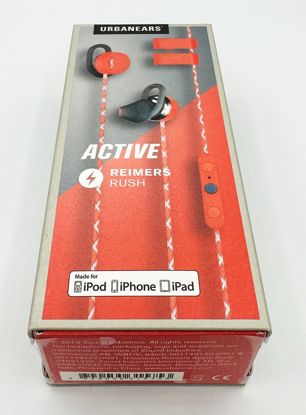 URBANEARS Reimers Active In-Ear Headphone for Apple - Rush for 