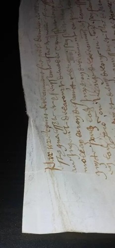16th century original antique document 1555 nice signatures handwritten vellum - Picture 10 of 13
