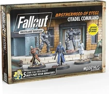 Fallout Wasteland Warfare Brotherhood of Steel Citadel Command NIB  -clearance-