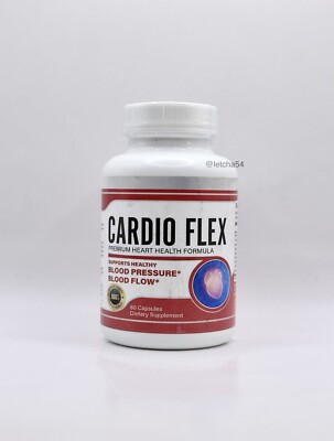 Cardio Flex, Cardio Flex Formula for Heart Health & Blood Pressure (60 Capsules)