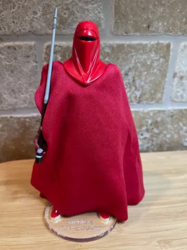 Star Wars Black Series Imperial Royal Guard Acrylic Base  / Stand   * NO Toy *