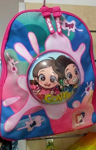 ME CONTRO TE -ZAINETTO TEMPO LIBERO/ASILO SQUISHY - FUCSIA | eBay