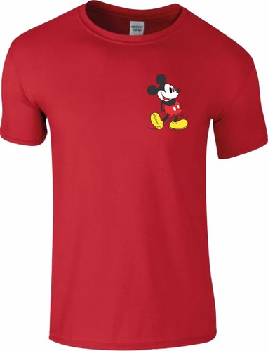 Disney Mickey Classic Kick T-shirt Vintage Walt Disney Kids Men Womem Unisex Tee - Picture 3 of 7