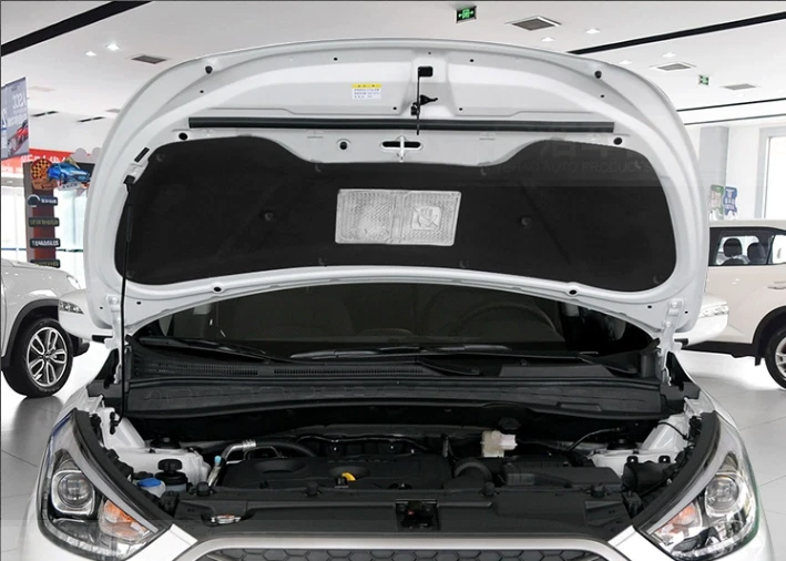 Almohadilla aislante del capó de la cubierta del motor de la rejilla protector térmico para Hyundai Tucson 2010-2015 Foto 3 de 4