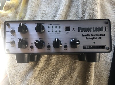 Fryette Power Load IR Reactive Load /IR/Analog Cab Simulator | eBay