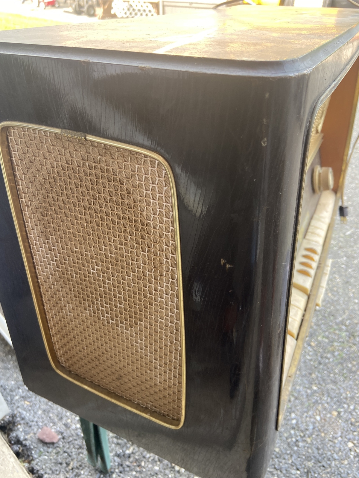 Vintage Grundig 5088 Tube Radio As Is parts eBay