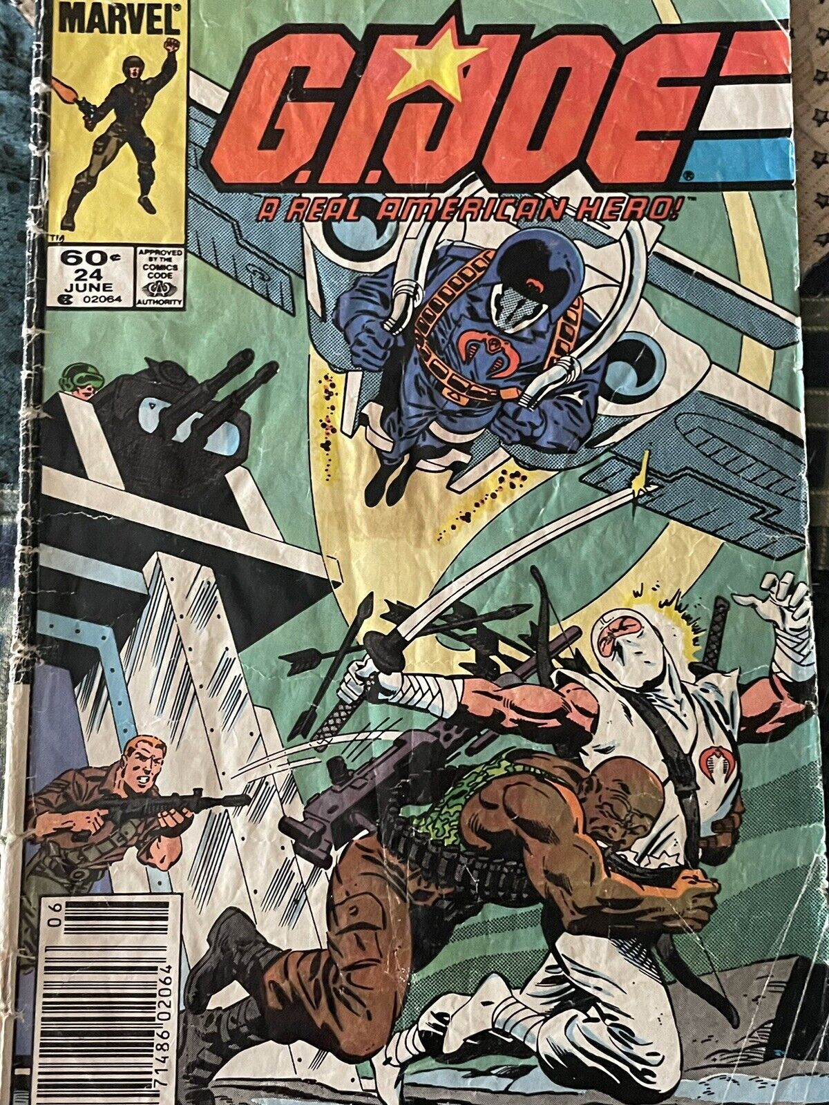 Gi Joe Comic Book Volume 1 Number 24 June 1984