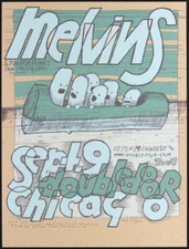 Melvins Trevor Dunn's Trio Convulsant Poster 2004 Double Door Chi Jay Ryan S/N