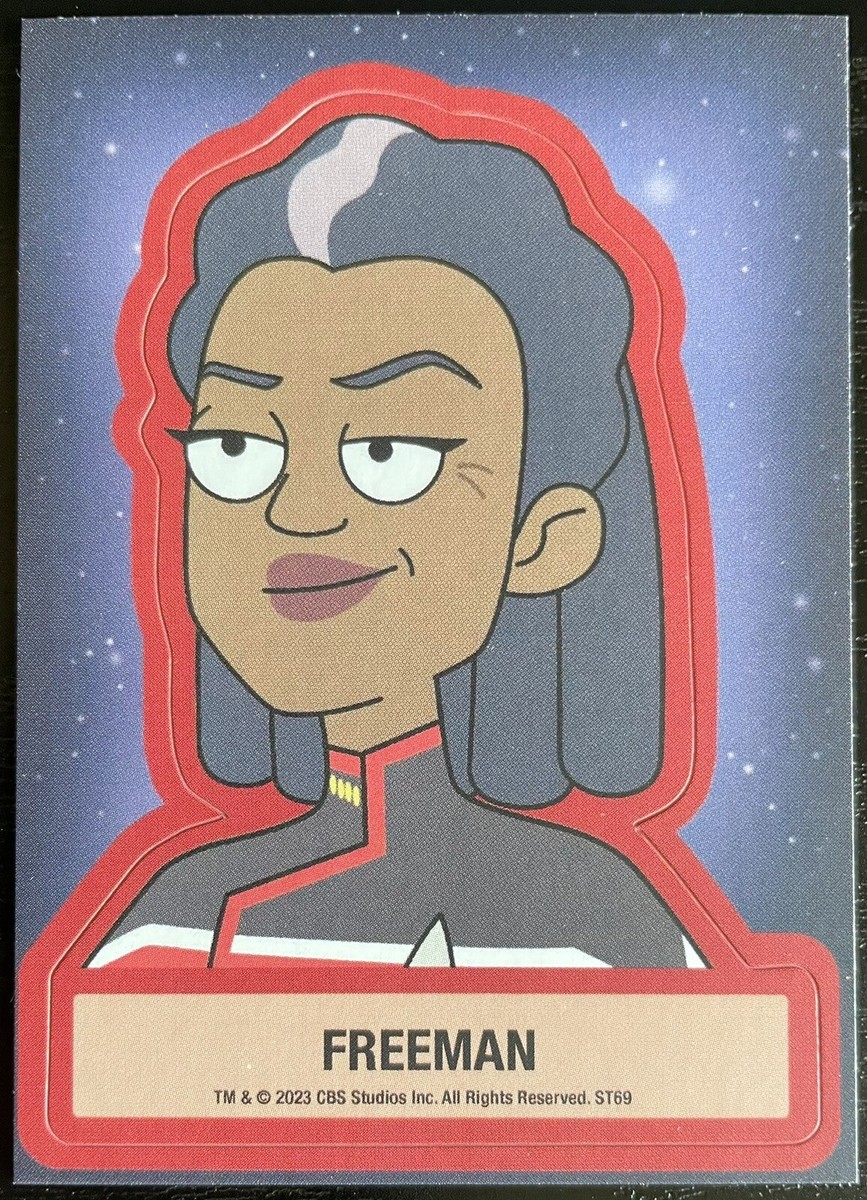 Star Trek Lower Decks Collectors Set Sticker Chase Card ST69