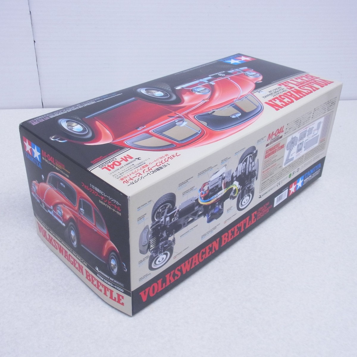 TAMIYA 1/10 RC VOLKSWAGEN BEETLE M-04L CHASSIS FEATURES