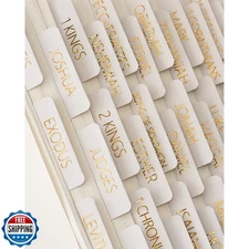 ZIEYOMI- Laminated Bible Tabs for Women and Men, Bible Study Jour