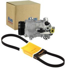 NISSENS Klimakompressor + 5PK1745 für MERCEDES W169 W245 160-200 CDI