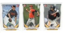 2014 Bowman  Draft & Top Prospects - BALTIMORE ORIOLES Team Set 