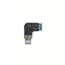 R&ouml;hm L-Steckverschraubung 1/4 - 6 mm - 477024