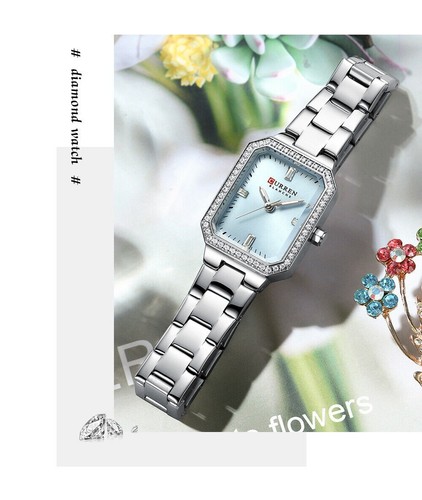 Reloj Mujer Reloj Mujer Reloj Mujer Cuarzo Analógico Acero Inoxidable Reloj Pulsera Nuevo - Imagen 7 de 23