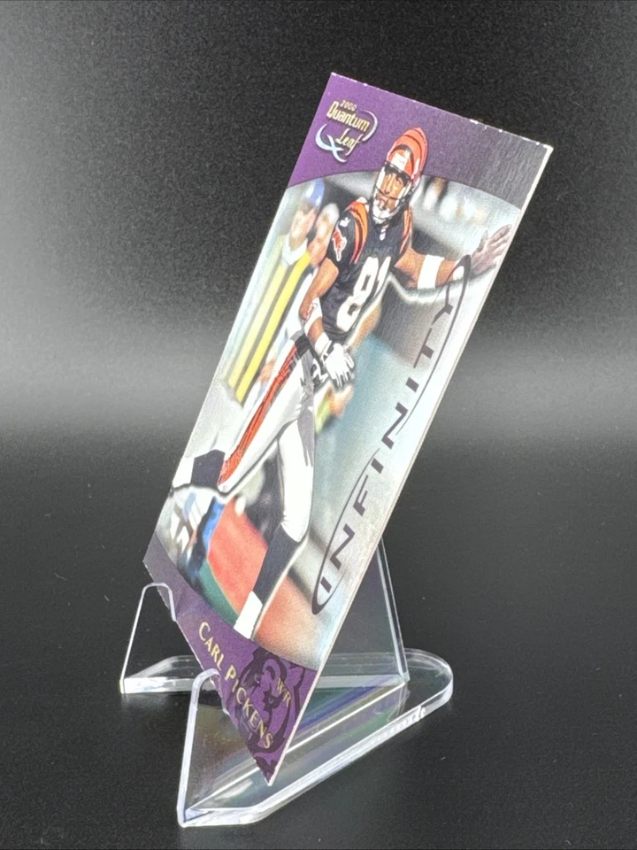 2000 Quantum Leaf Infinity 🔥1/25🔥 Carl Pickens #56 SSP - Image 2 of 4