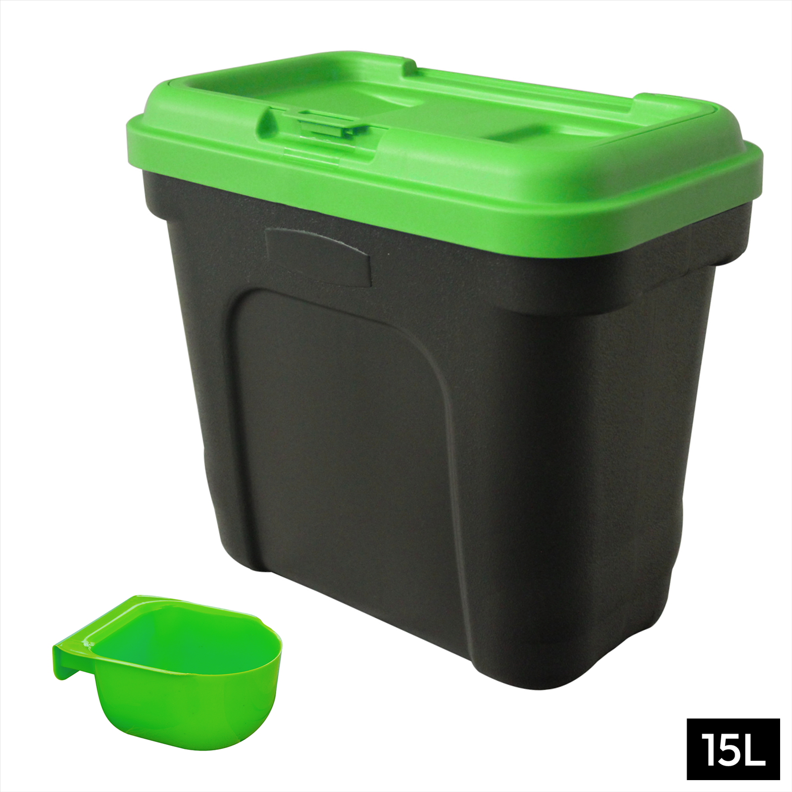 7KG 15L AIRTIGHT PET FOOD CONTAINER STORAGE BIN BOX CAT DOG BISCUIT DRY FEED